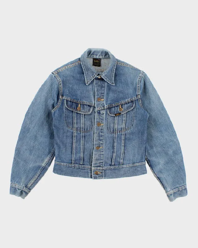 Vintage Lee Denim Jacket - S Insulated Jacket Fitted Jacket Loose Jacket