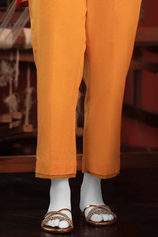 CCW-TR-S-UK-22-8202 Mughal Booti Pant Trendy Tapered Pants