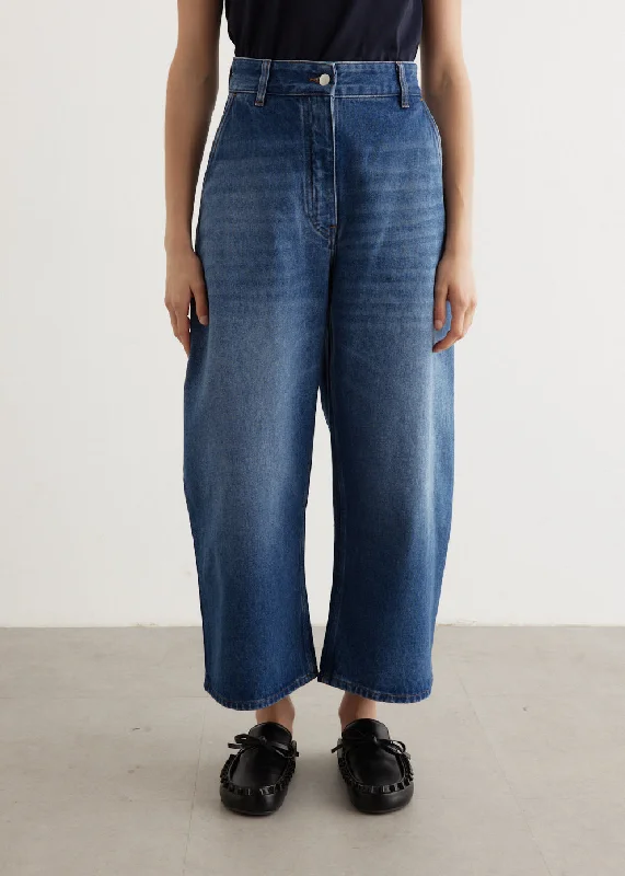 Chalco Denim Pants Comfortable Jogging Pants
