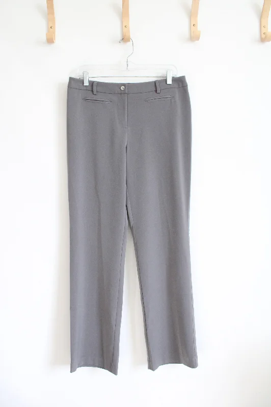 Chico's Gray Dress Pants | 1 (8) Slim-Fit Leggings