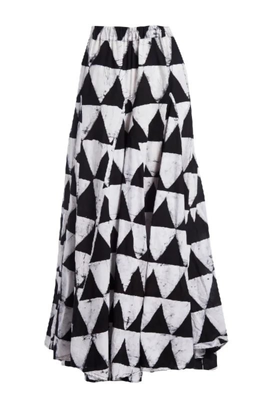 Hand-Batik Cotton Alicia Skirt chiffon skirt lightweight