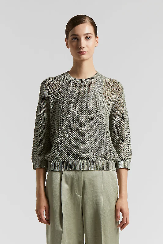 Cotton cordonnet sweater with sequins Satin Fabric Silk Fabric Chiffon Fabric
