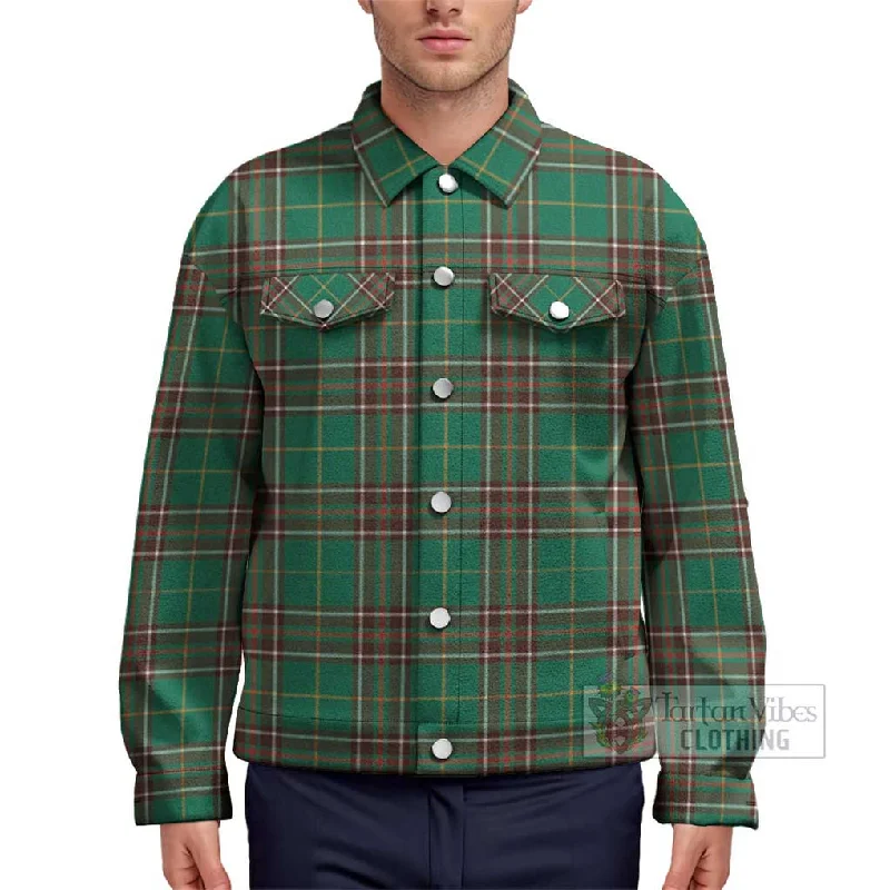 Newfoundland And Labrador Province Canada Tartan Unisex Lapel Cotton Jacket Faux Fur Jacket Real Fur Jacket Shearling Jacket Newfoundland And Labrador Province Canada Tartan Unisex Lapel Cotton Jacket Faux Fur Jacket Real Fur Jacket Shearling Jacket