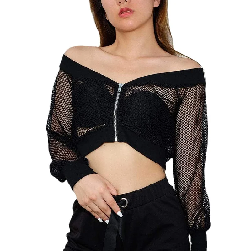 Women's Sheer Mesh Long Sleeved Jackets Faux Fur Jacket Real Fur Jacket Shearling Jacket Women's Sheer Mesh Long Sleeved Jackets Faux Fur Jacket Real Fur Jacket Shearling Jacket