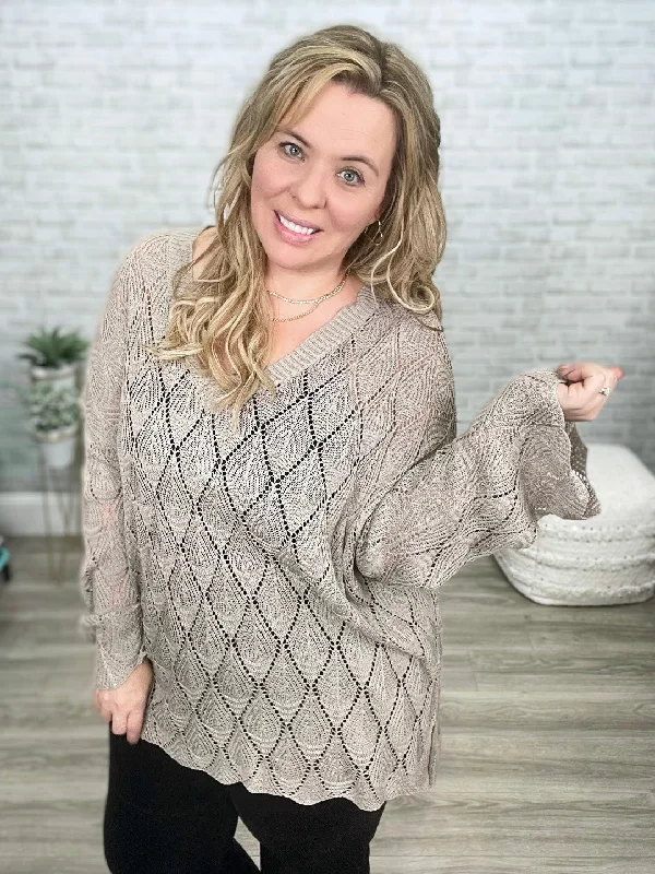 Gorgeous Warm Gray Lightweight Knit Sweater from Easel Wool Sweater Cotton Sweater Cashmere Sweater Gorgeous Warm Gray Lightweight Knit Sweater from Easel Wool Sweater Cotton Sweater Cashmere Sweater