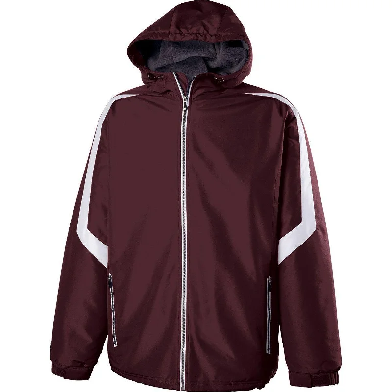 MAROON/WHITE