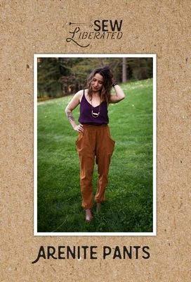 Arenite Pants Sewing Pattern -- Sew Liberated Comfortable Jogging Pants