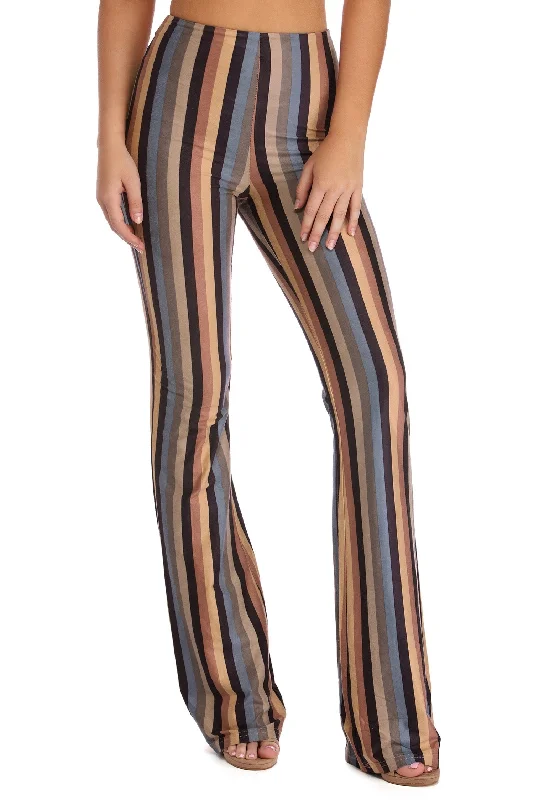 Earn Your Stripes Pants Warm Wool Trousers