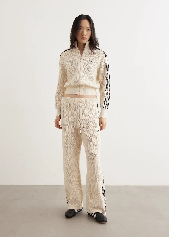 Crotchet Track Pants Cozy Lounge Pants