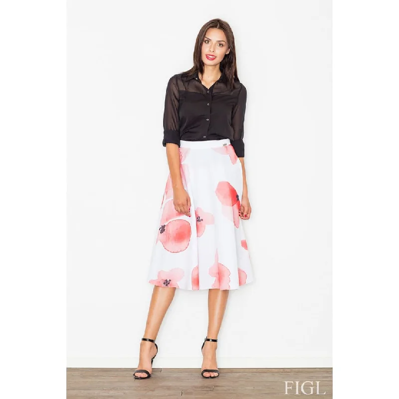 Skirt Figl high slit skirt