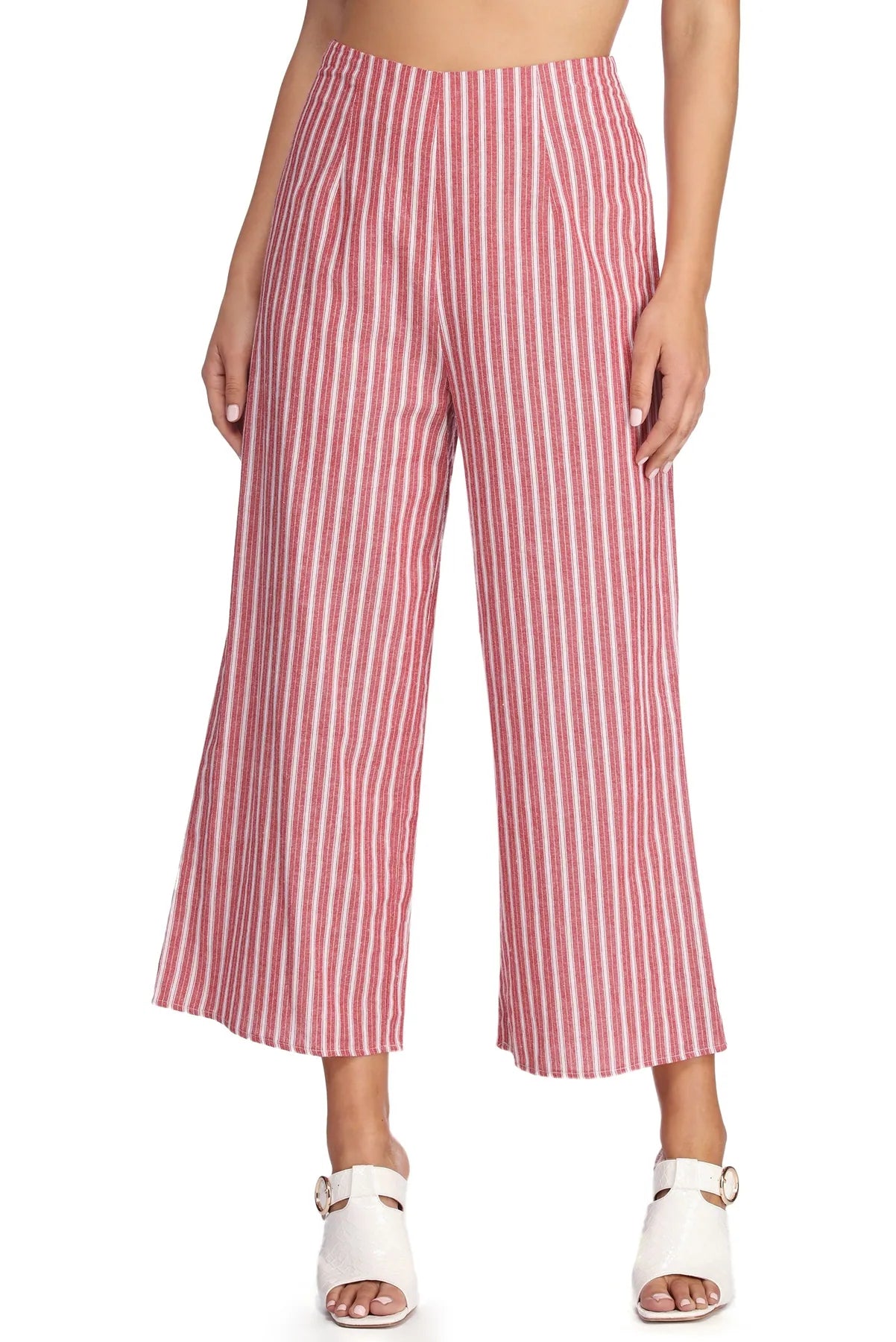 Stunt On Them In Stripes Pants Stylish Casual Pants