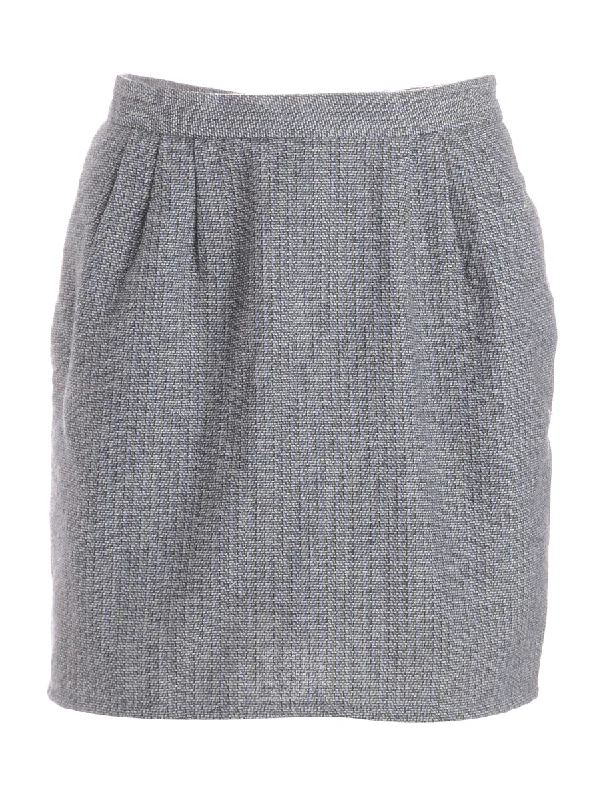 Reworked Lisa Short Winter Skirt velvet skirt rich