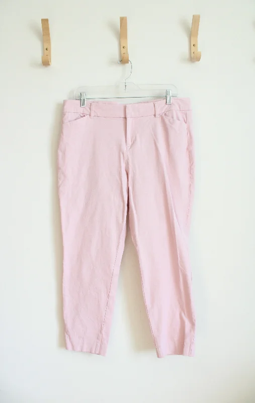 Old Navy Pixie Pink Ankle Pants | 14 Comfy Zip-Up Pants