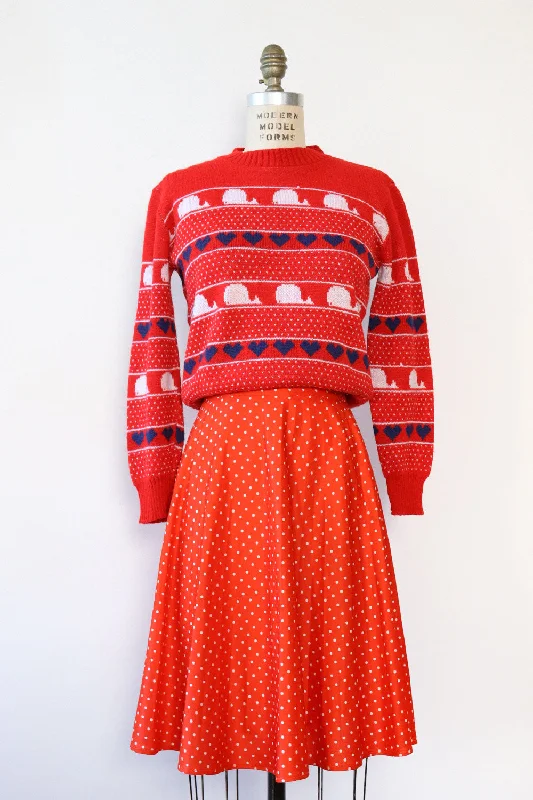 I Heart Whales Sweater M Welt Pockets Slit Pockets Flap Pockets