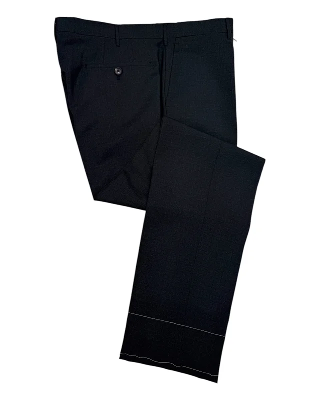 All-Year-Round Sartorial Dress Pants - Charcoal Grey Soft Stretch Leggings