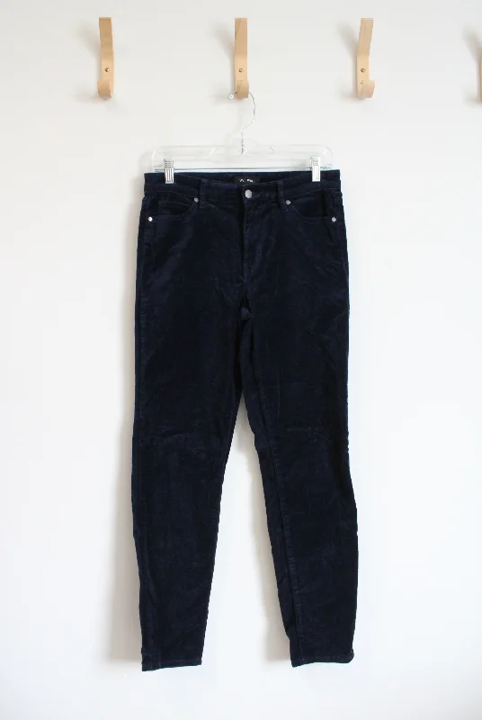 Well Worn Navy Velour Pants | 4/27 Comfortable Fleece Pants