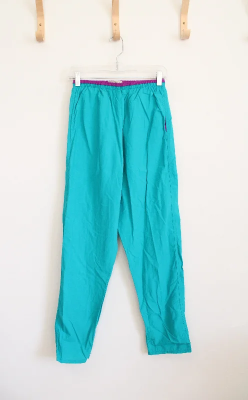 L.L. Bean Teal Nylon Pants | M Fashionable Work Pants