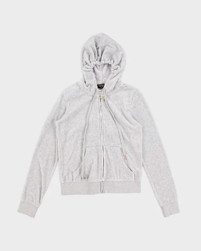 Y2K Juicy Couture Bedazzled Track Jacket - S Embroidered Jacket Appliqued Jacket Beaded Jacket