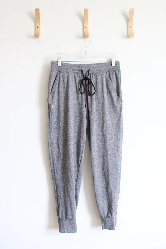 Under Armour Gray Jogger Pants | M Trendy High-Waist Trousers