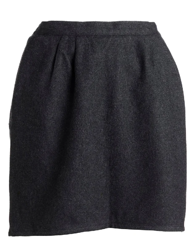 Reworked Lisa Short Winter Skirt lace skirt elegant