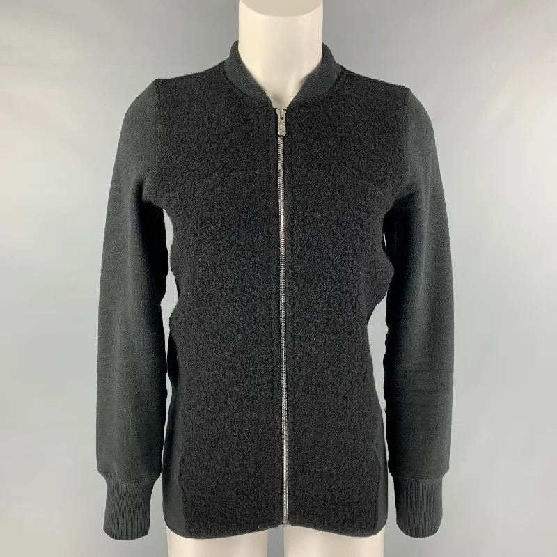 LULULEMON Size M Black Textured Jacket Print Jacket Jacquard Jacket Patchwork Jacket LULULEMON Size M Black Textured Jacket Print Jacket Jacquard Jacket Patchwork Jacket
