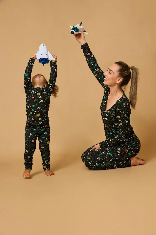 Unisex Lounge Pant - Out Of This World Elegant Palazzo Trousers