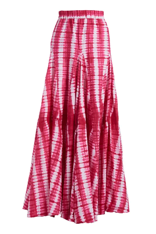 Hand-Batik Cotton Alicia Skirt spandex blend skirt