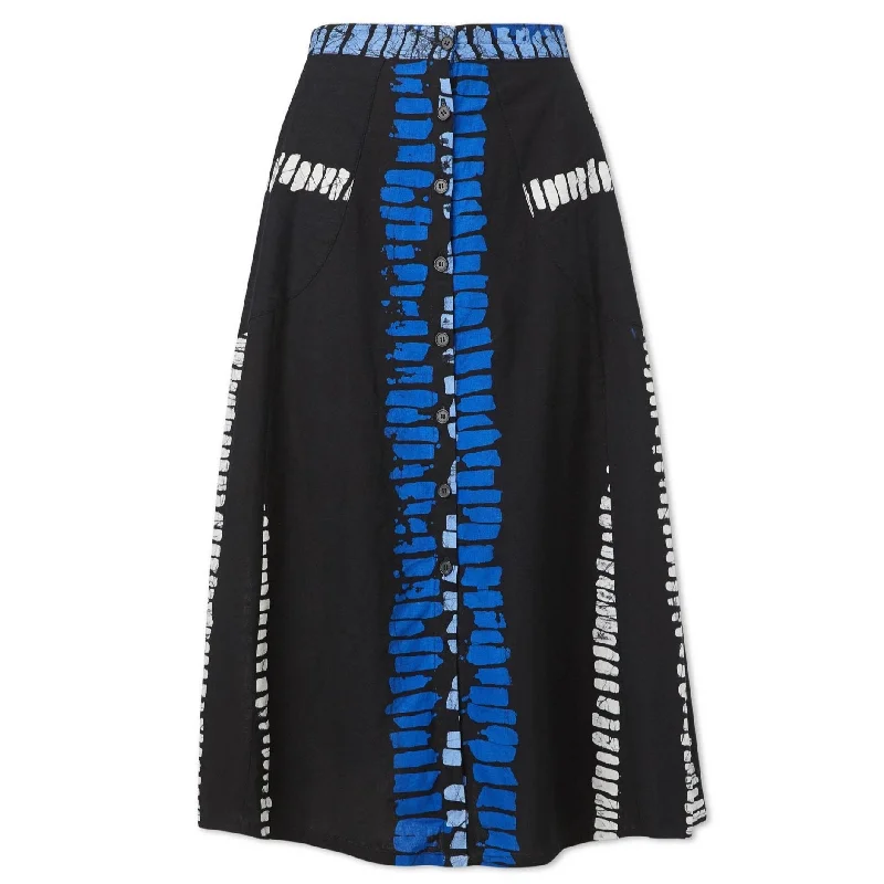 Cotton A-line Skirt maxi skirt elegant