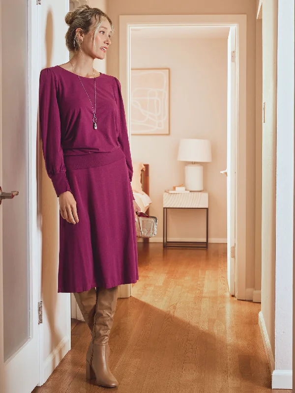 Rhoda Skirt midi skirt versatile
