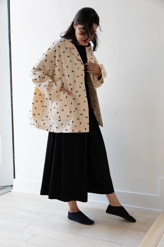 Old Man's Tailor | Terrier Open Collar Work Jacket Fleece Jacket Down Jacket Feather Jacket Old Man's Tailor | Terrier Open Collar Work Jacket Fleece Jacket Down Jacket Feather Jacket