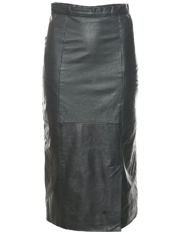 Pencil Shape Maxi Skirt - S relaxed fit skirt